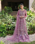 Roheenaz Aangan Luxury Chiffon 3 Piece Unstitched Suit