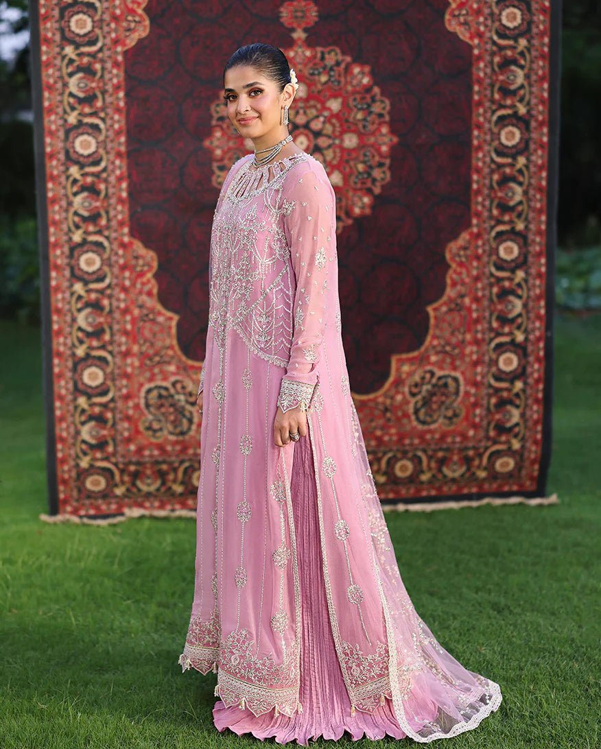 Roheenaz Naaz Aangan Luxury Chiffon 3PC Unstitched Suit
