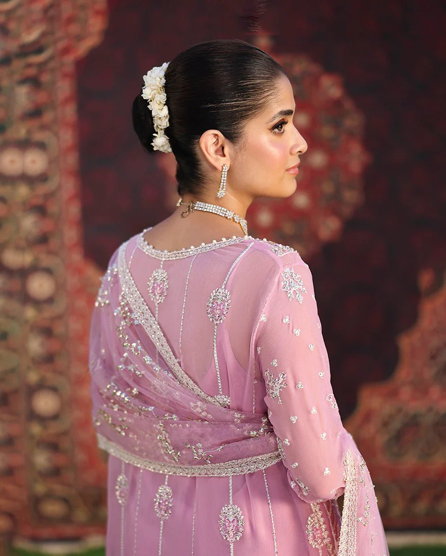 Roheenaz Naaz Aangan Luxury Chiffon 3PC Unstitched Suit