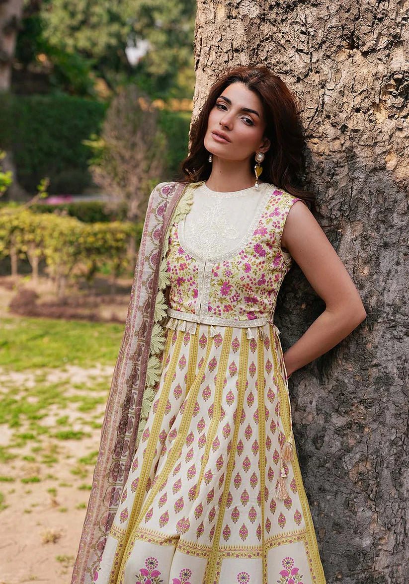 Lawn Zarqash 3 Piece Unstitched Embroidered Lawn