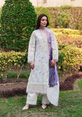 Zarqash Lawn  3 Piece Unstitched Embroidered Lawn Suit