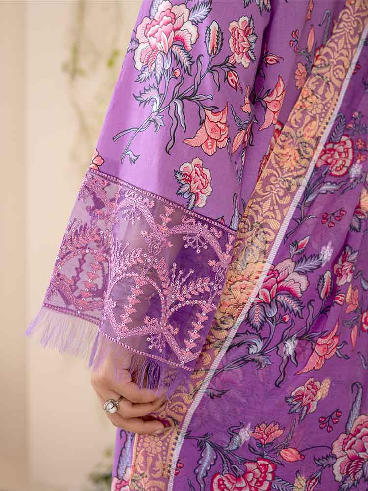 Gull Jee Bernish by NOVA 3 Piece Unstitched Lawn Suit
